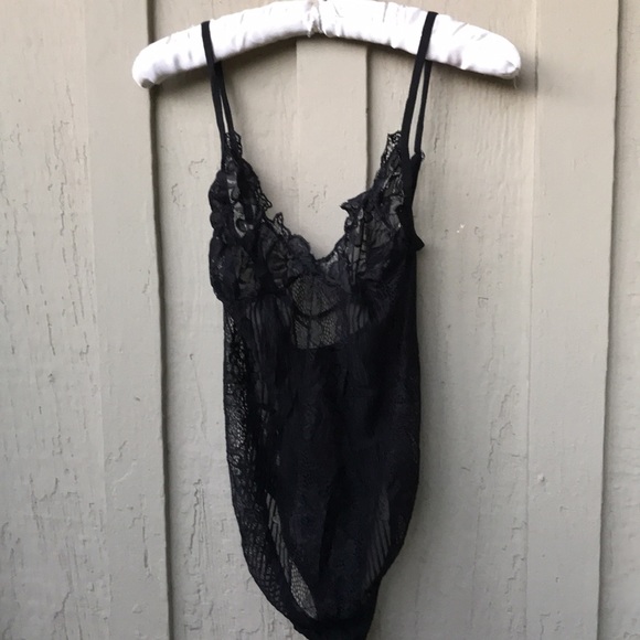 🤍new. black lace teddy - Picture 5 of 8